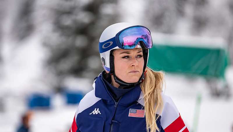 Lindsey Vonn says surgery saved her from having her left leg amputated after Olympic crash