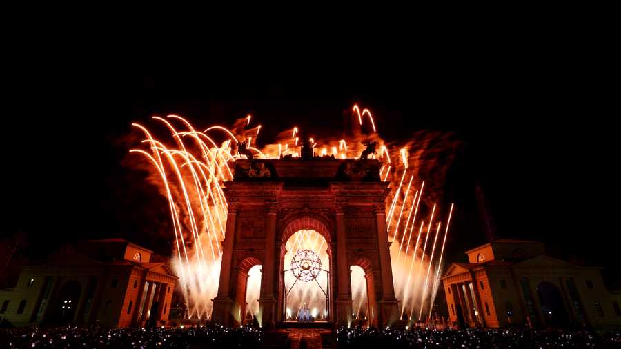 Photos capture the Milan Cortina Olympics Opening Ceremony