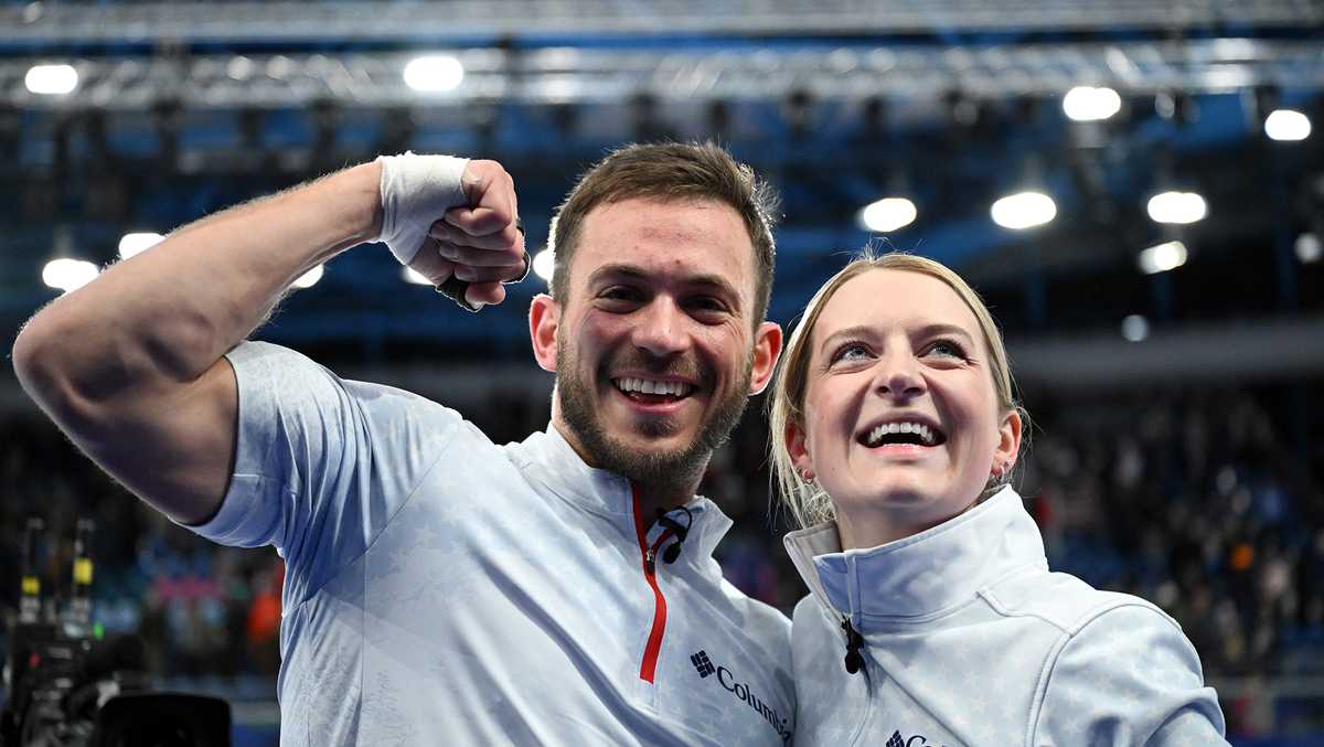 US reaches first Olympic curling mixed doubles final