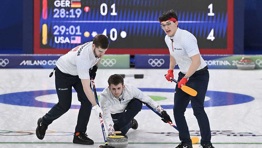 Watch: U.S. holds on for men's curling win over Germany