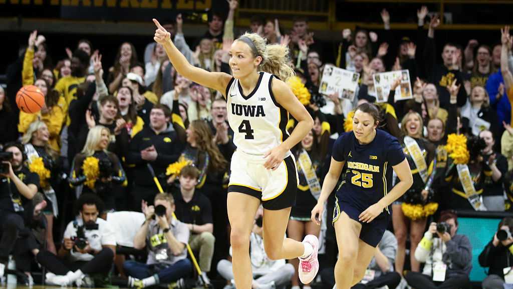 Women's college basketball rankings: Iowa moves back into top 10 after big win