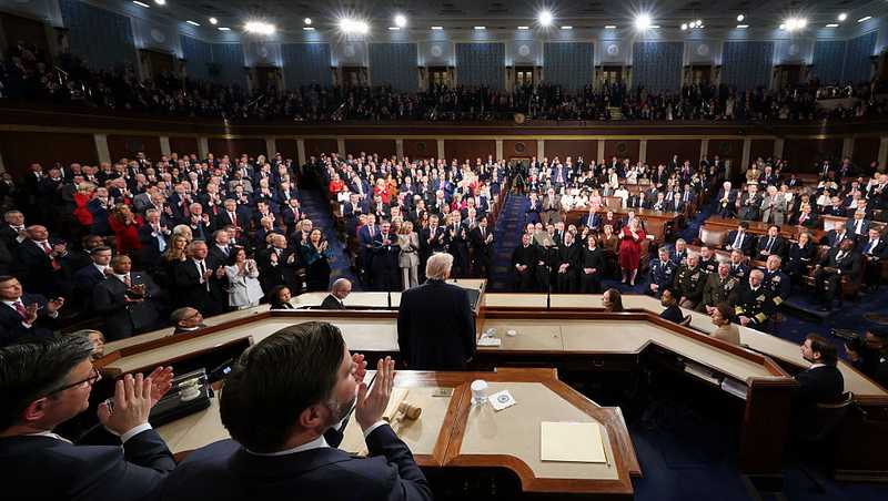 President Donald Trump delivered the longest-ever State of the Union address