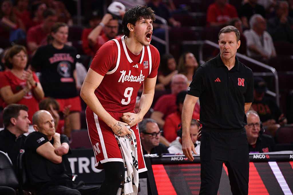 Nebraska men's basketball moves up in new AP poll