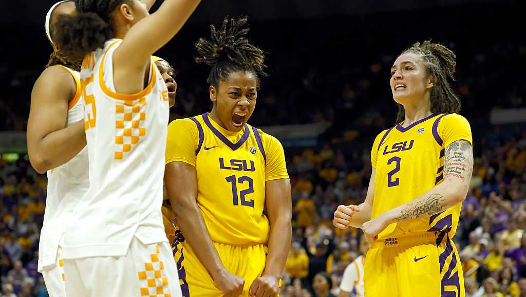 Williams scores 20 and surpasses 1,500 career points as LSU tops ...