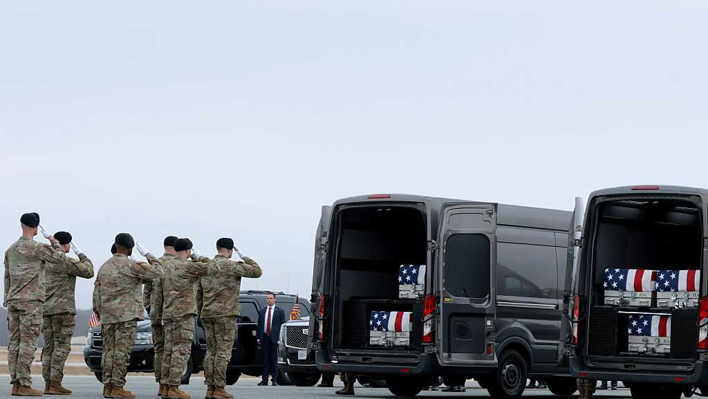 President Trump, Nebraska leaders honor Sgt. First Class Noah Tietjens at dignified transfer