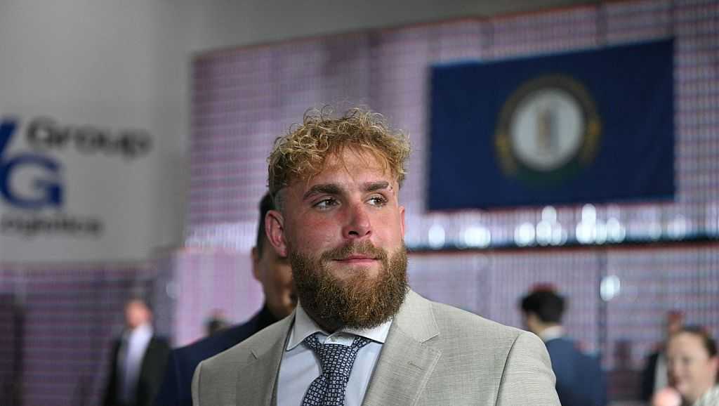 Boxer, influencer Jake Paul in attendance as President Trump speaks in Kentucky