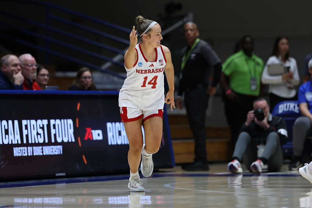 Nebraska women's basketball wins big in opening Tournament game