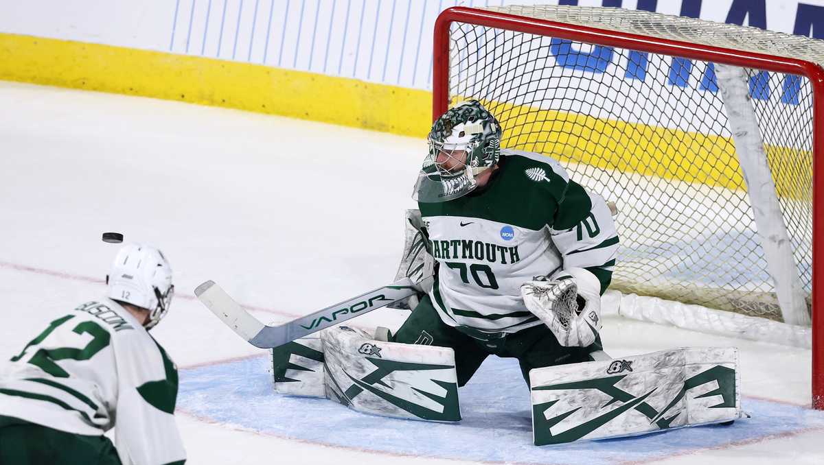 Wisconsin beats Dartmouth 5-1 in first round of NCAA men's hockey tournament