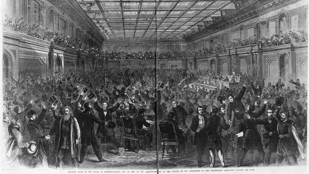 TDIH House Passes The 13th Amendment Abolishing Slavery In US tdih-house-passes-the-13th-amendment-abolishing-slavery-in-us