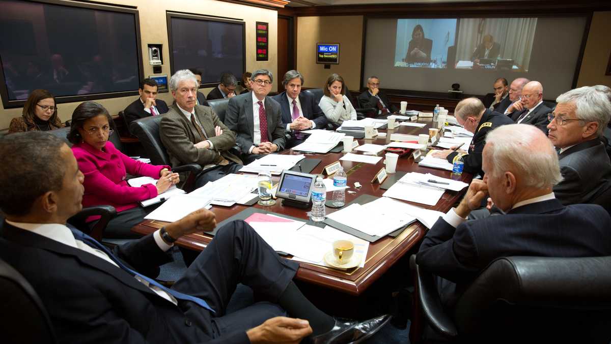 White House completes $50 million revamp of Situation Room