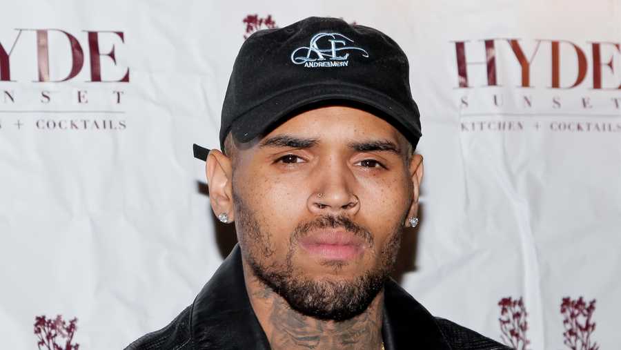 NOVEMBER 04: Chris Brown attends 'The Lost Warhols' Collection exhibit at HYDE Sunset: Kitchen + Cocktails on November 4, 2015 in West Hollywood, California.