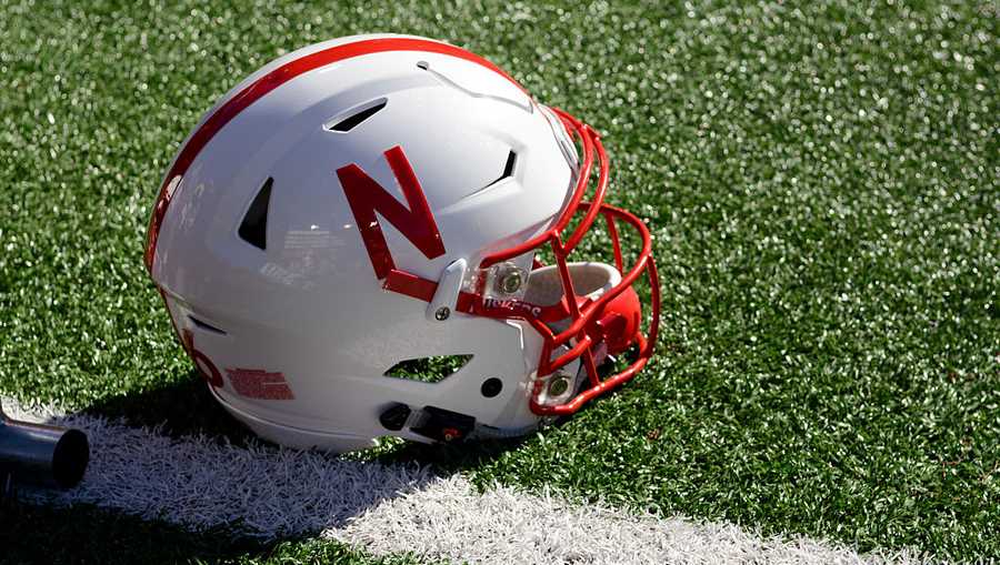 September 10 2016: A Nebraska Cornhuskers helmet rests on the field during the 52-17 Nebraska Cornhuskers victory over the Wyoming Cowboys at Memorial Stadium in Lincoln, Neb.  (Photo by Josh Wolfe/Icon Sportswire via Getty Images)