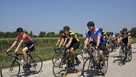 John Edwards Cycles In Iowa Road Race With Lance Armstrong