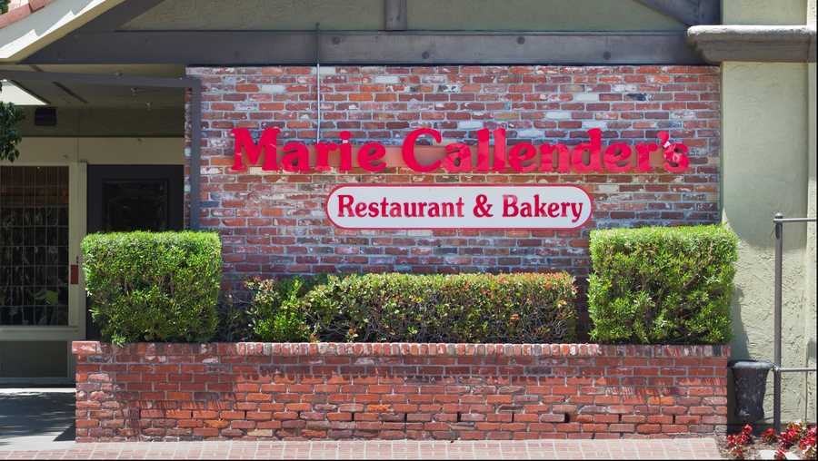 A Marie Callender's restaurant sits on a corner in Concord, California. The parent company of Marie Callender's restaurants has filed for bankruptcy protection and closed 31 locations nationwide. (Photo by Kimberly White/Corbis via Getty Images)