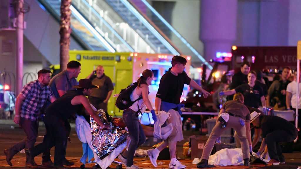 PHOTOS: At least 59 killed, over 500 injured in shooting at Mandalay Bay