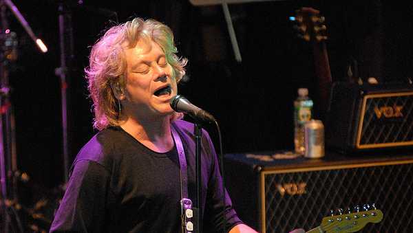 NEW YORK - OCTOBER 13:  Eric Carmen of The Raspberries in concert at the Highline Ballroom New York City October 13 2007  (Photo by Bobby Bank/WireImage)