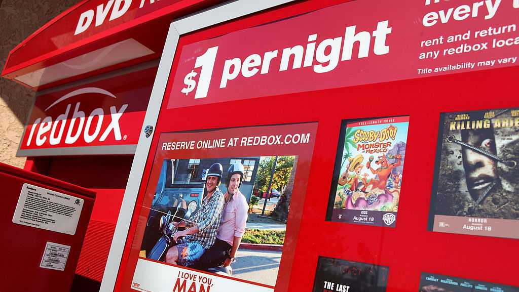 Redbox DVD kioskrental business shuts down after parent company files