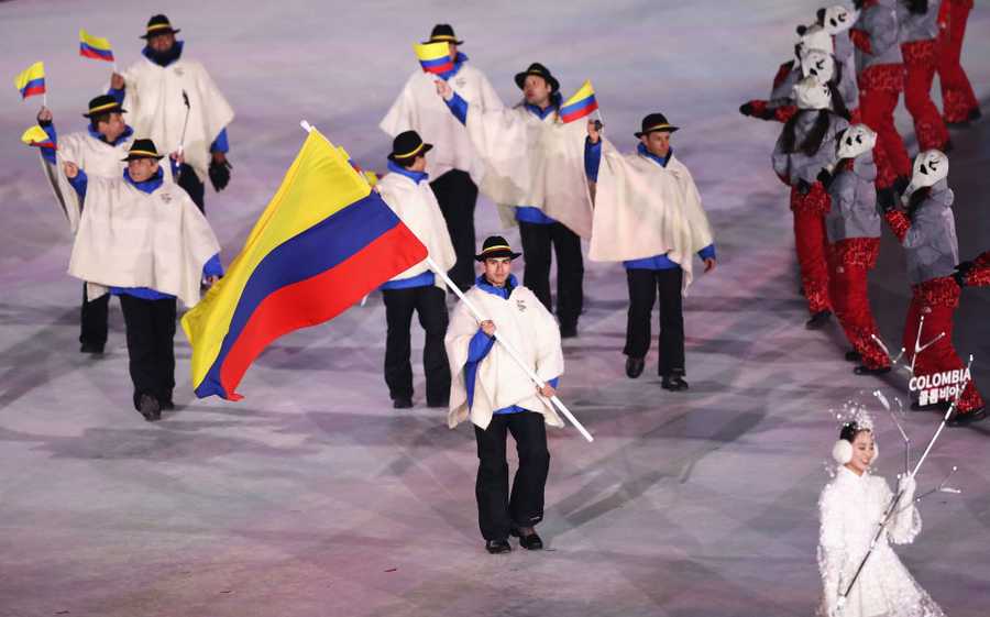 The most eye-catching outfits from the Olympics Opening Ceremony