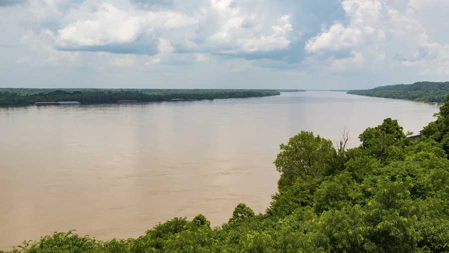 View of the Mississippi River