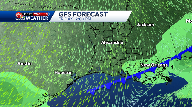 Fog returns, tracking a late week cold front