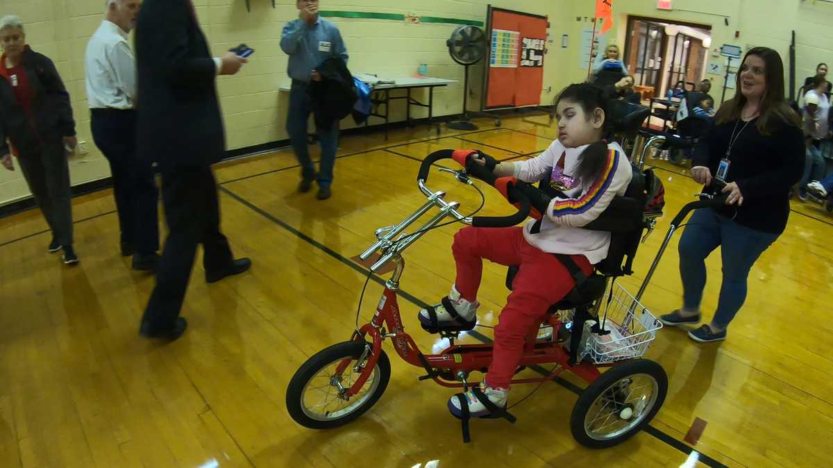 Special needs student receives life-changing gift