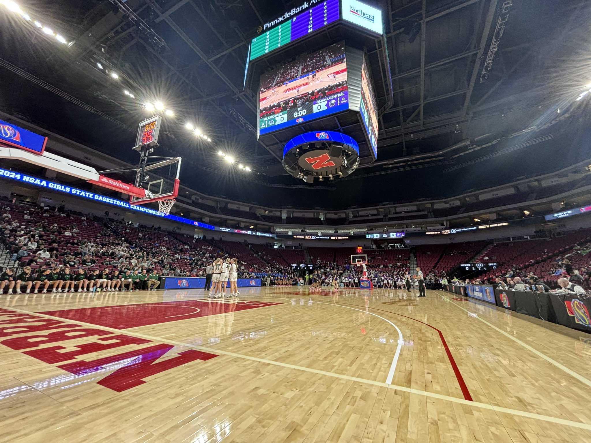 Nebraska Girls State Basketball Tournament Scores, March 1