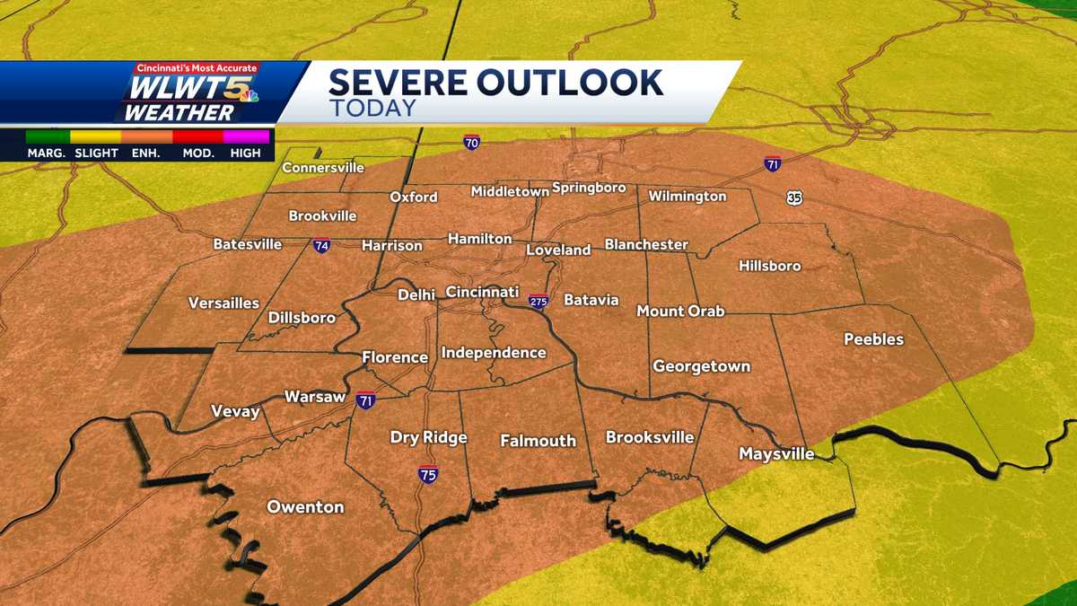 Tracking severe threat Storms bring threat for tornadoes damaging winds late Tuesday WLWT Cincinnati Tracking severe threat Storms bring threat for tornadoes damaging winds late Tuesday WLWT Cincinnati