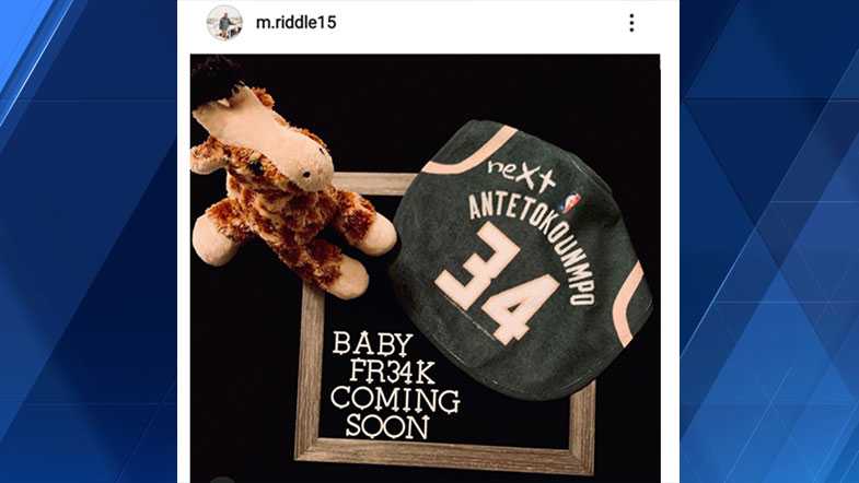 I'm it': Giannis & girlfriend are expecting a baby