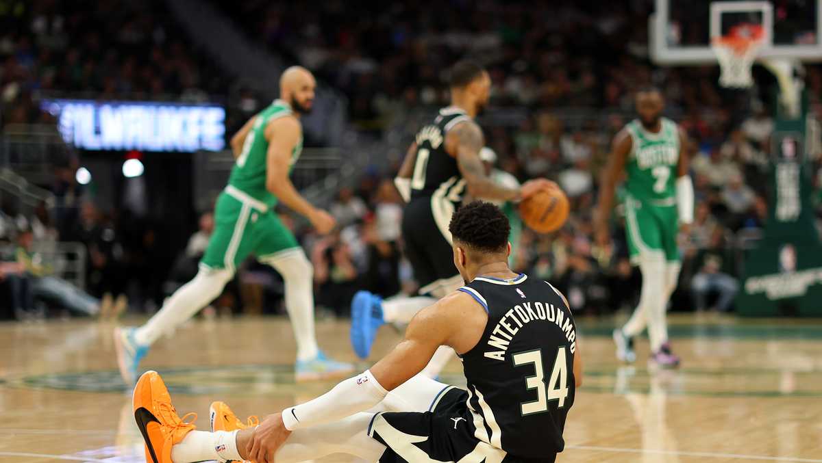 Giannis suffers calf injury, will sit out last three games of regular ...