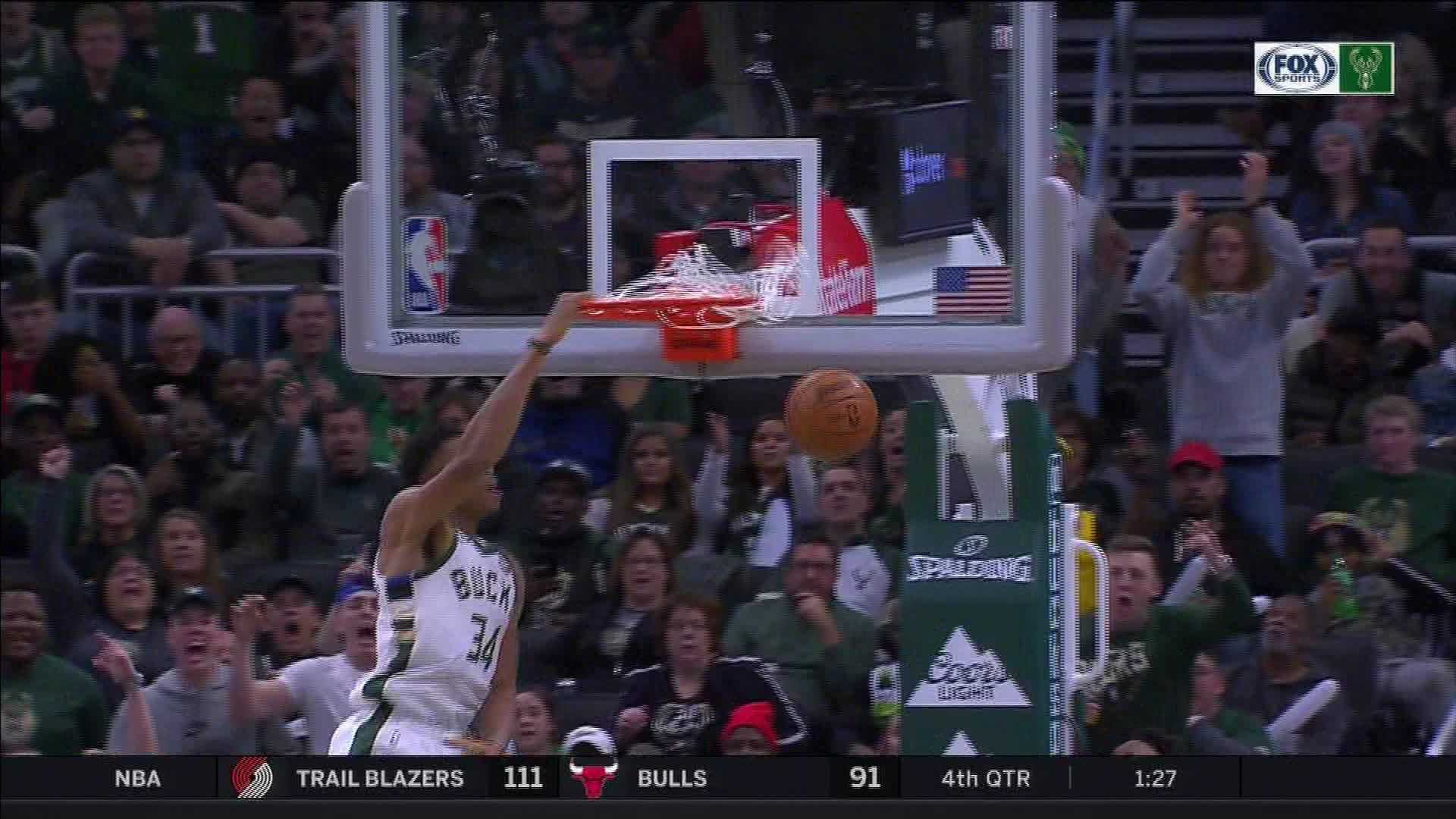 Giannis Scores 50 As Bucks Win Their 8th Straight Game