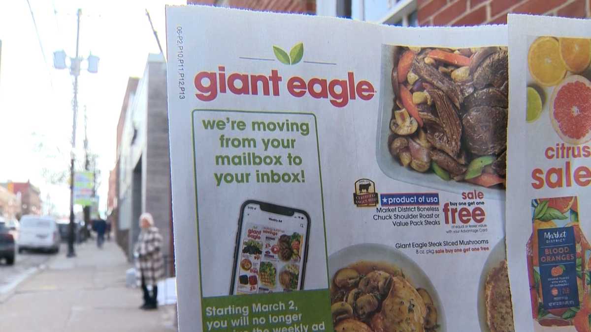 Giant Eagle: No more weekly ads in the mail