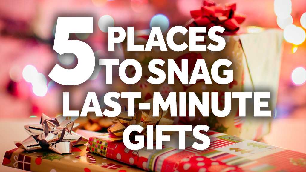 5 Great places to buy last minutes gifts in the metro