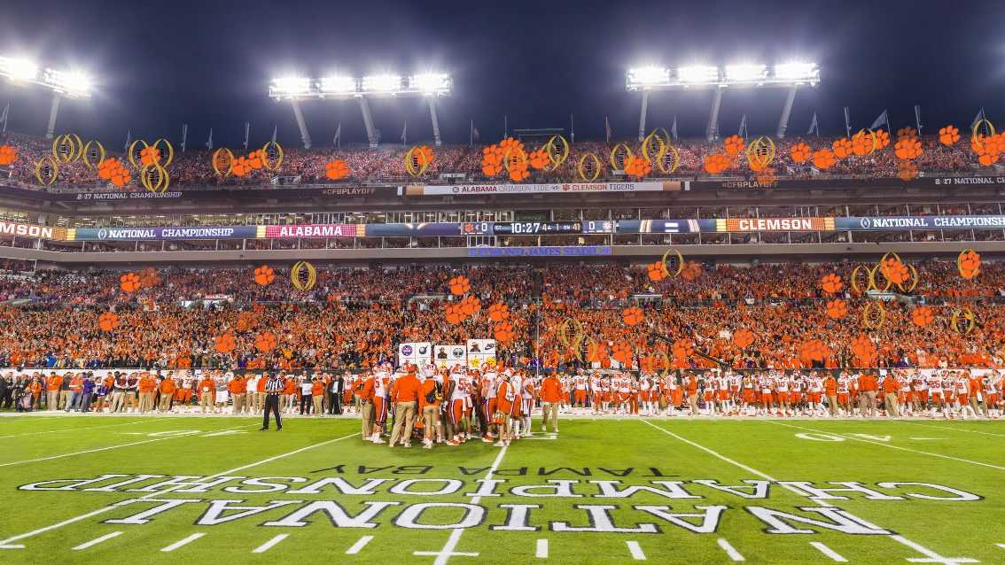 2023 College Football Playoff National Champions Panoramic Picture