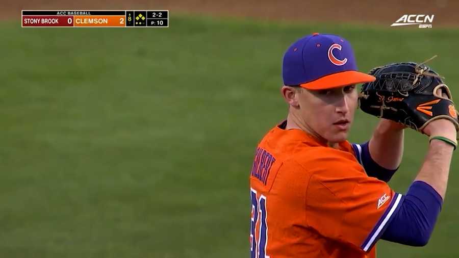 Bishop England alum, Clemson pitcher Geoffrey Gilbert drafted by New York  Yankees