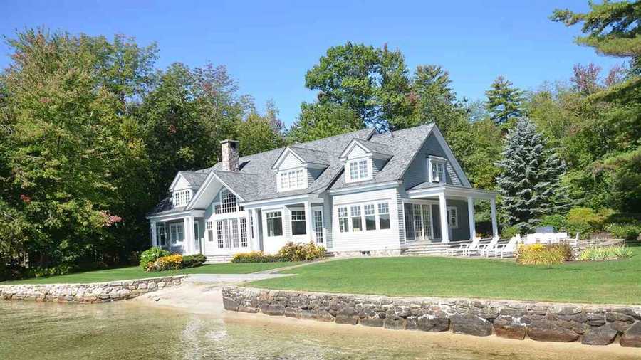 Mansion Monday Bright and spacious, the perfect lake house in Gilford
