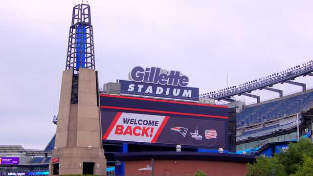 The Tallest Lighthouse in America is Now at Gillette Stadium