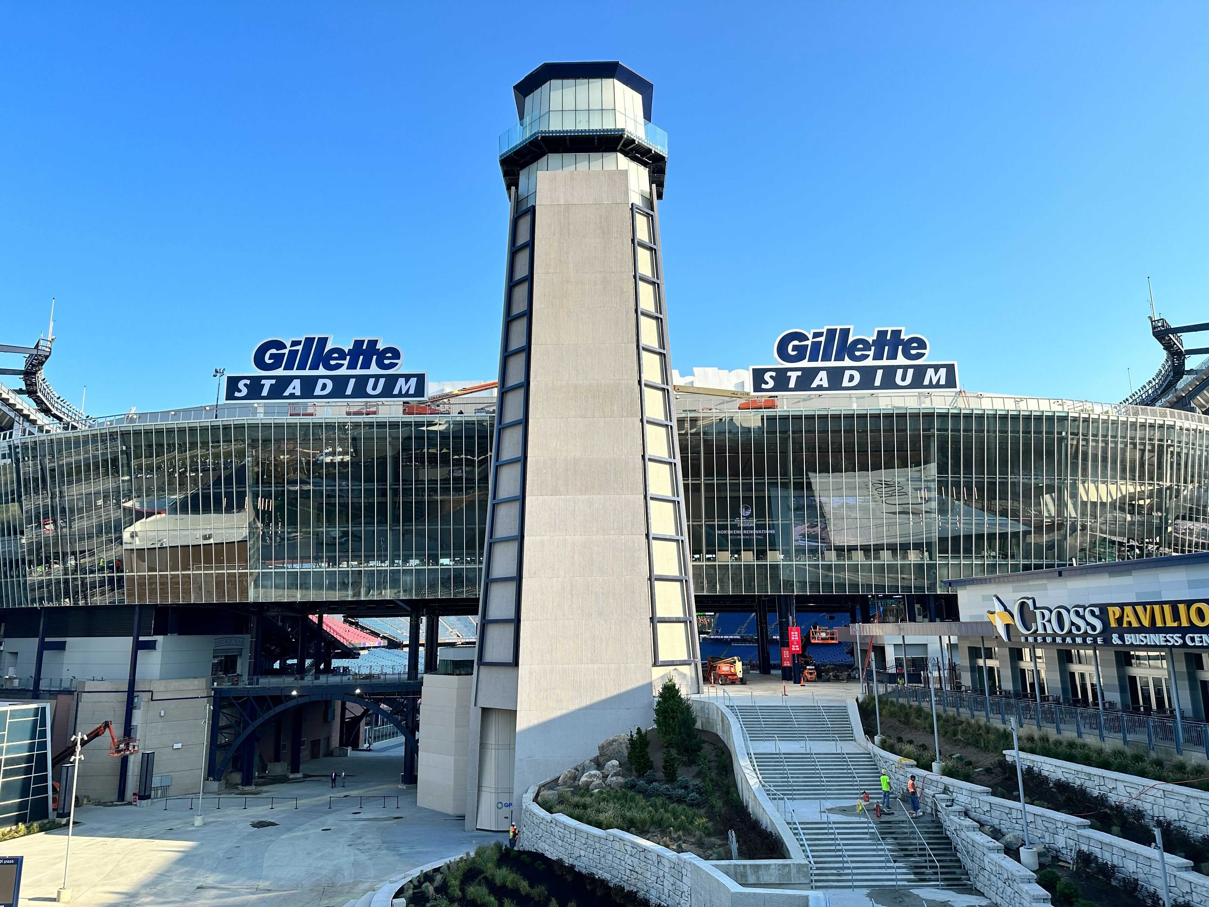 Witness said man was punched before he died at a New England Patriots game