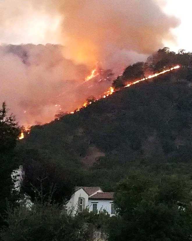 Gilroy wildfire 65 contained Wednesday
