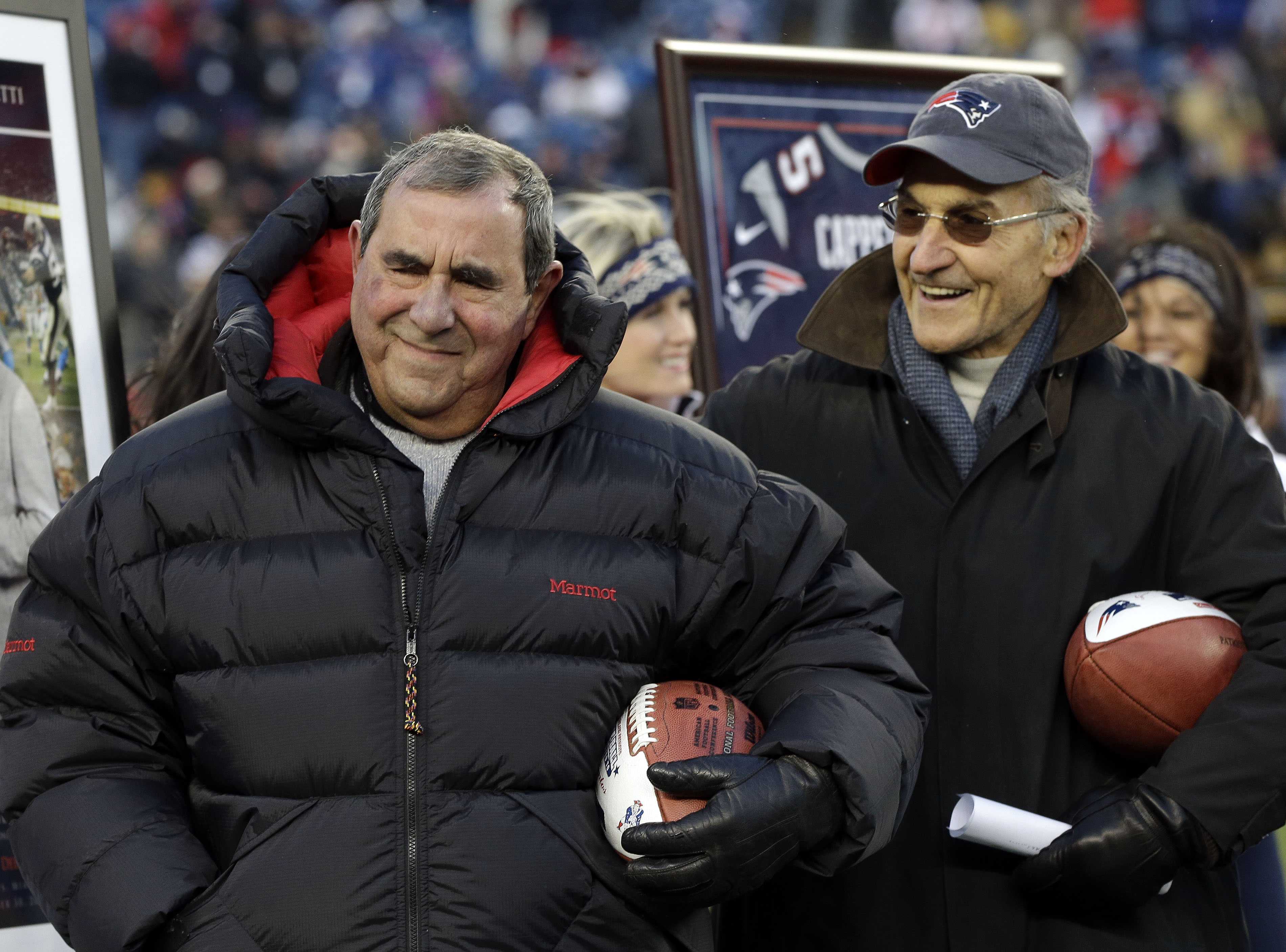 Gino Cappelletti, original Boston Patriot and team broadcaster