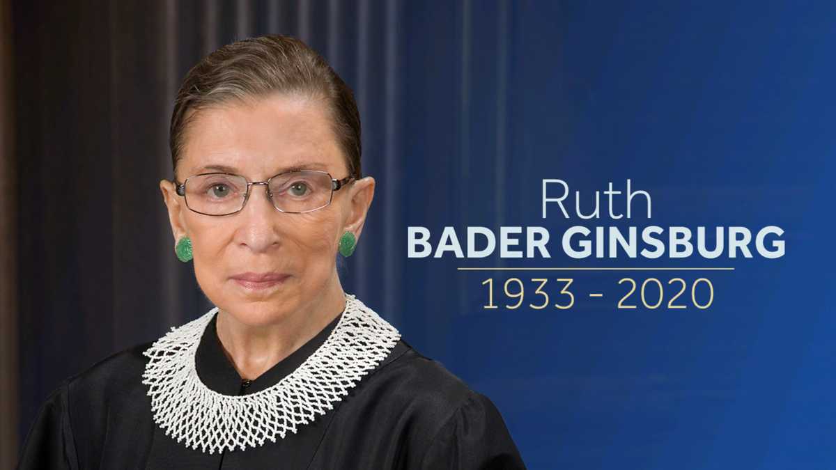 Maine�s leaders respond to the death of Justice Ruth Bader