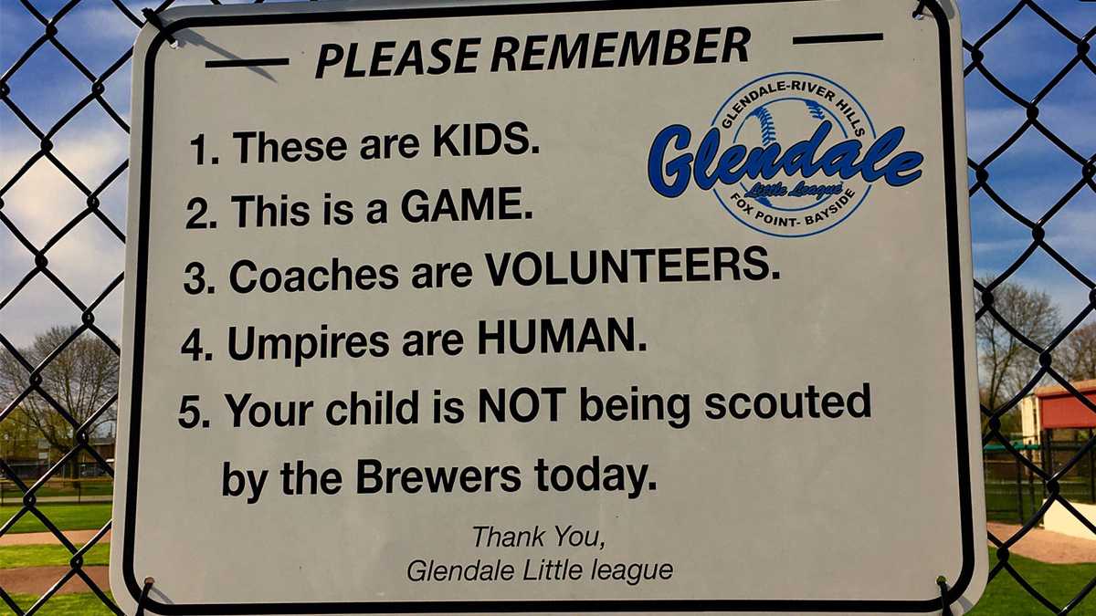 To The Fence Umpires At The Local Little League: Be Quiet & Watch