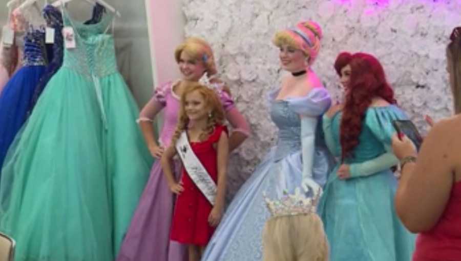princess party to support families with childhood cancer