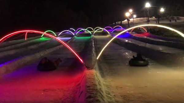 Ohio Ski Resort Offering Glow Tubing This Winter