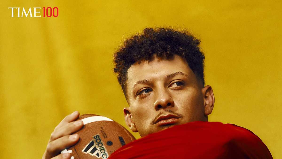 QB Patrick Mahomes a cover star for TIME Magazine's Top 100