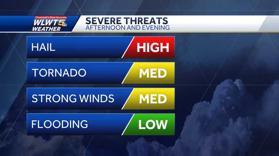 5 graphics explain what you should know about severe storm threat Tuesday