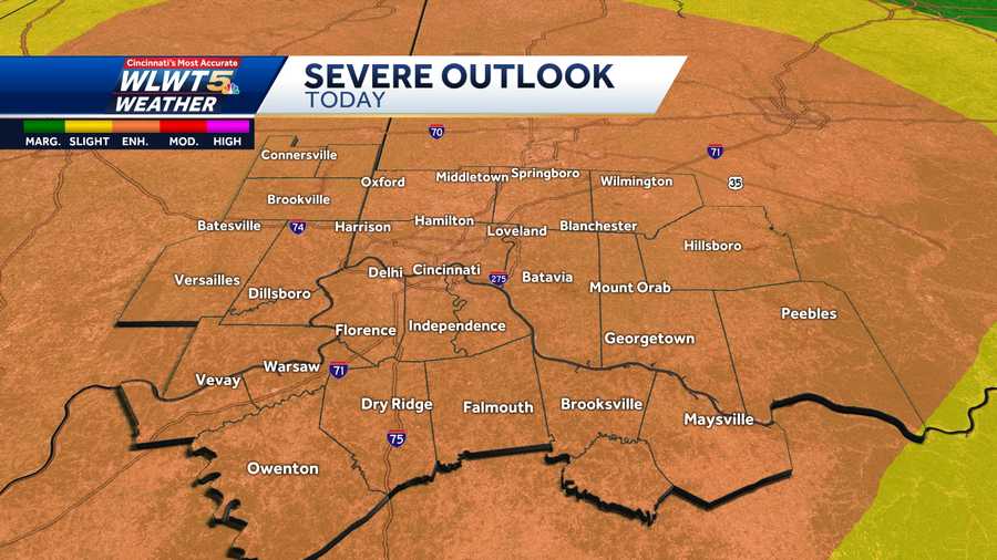 5 graphics explain what you should know about severe storm threat Tuesday