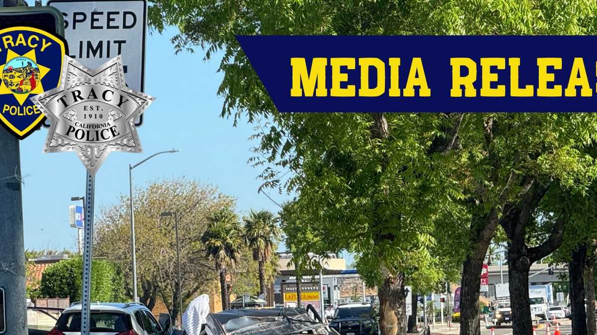Tracy crash results in North Tracy Boulevard road closure