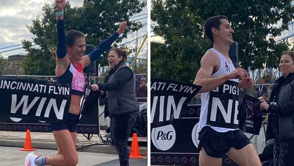 Alex Gold, Caitlin Keen win 2021 Flying Pig Marathon - Vimarsana News