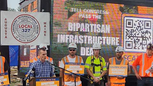 Jared Golden demands passage of $1 trillion infrastructure bill - Vimarsana News