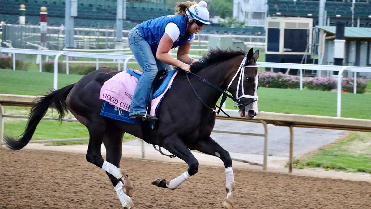 Good Cheer wins 151st Kentucky Oaks despite stormy conditions